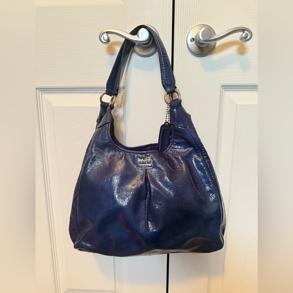 Coach Blue Shoulder Bag